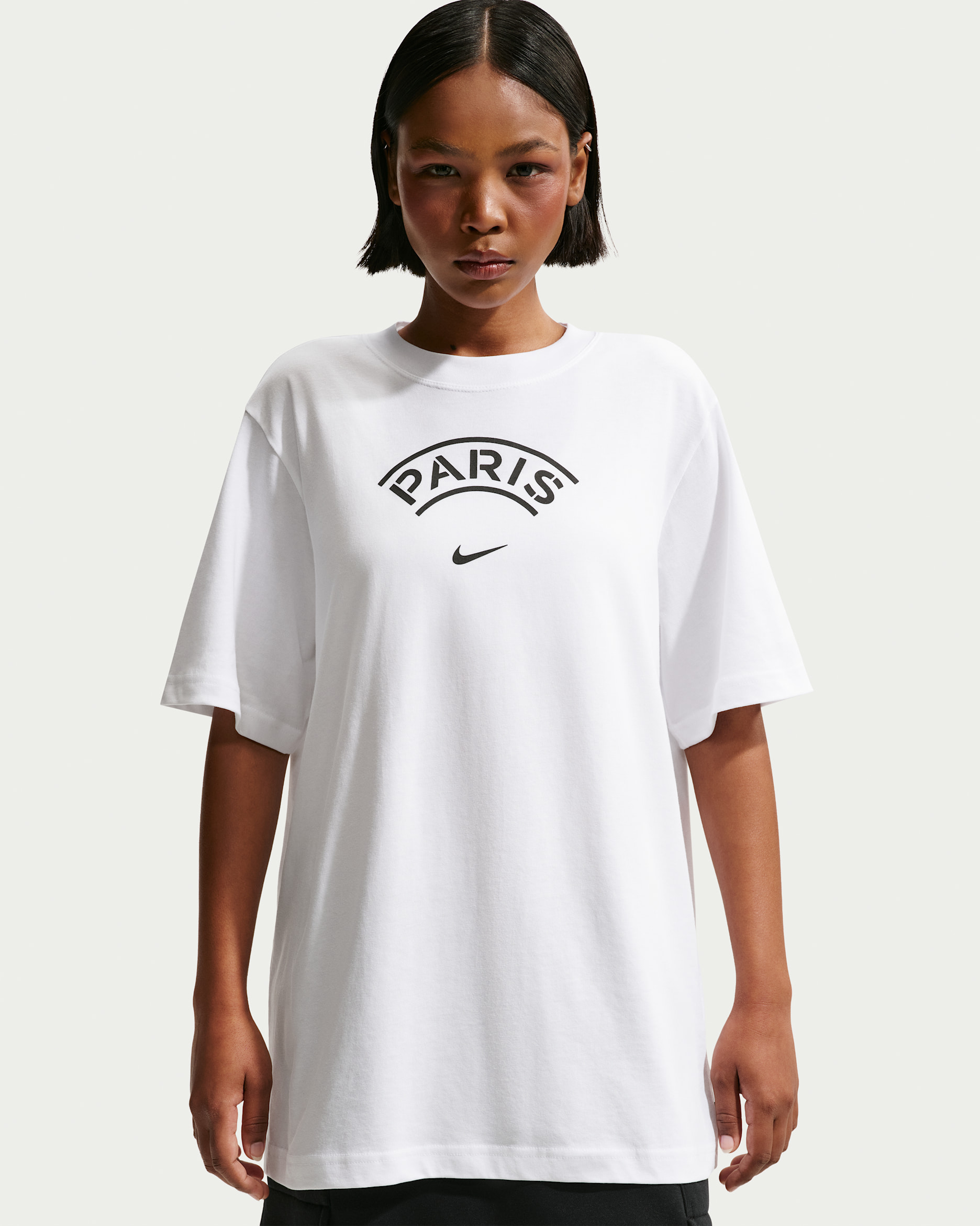 T-shirt de futebol Nike Paris Saint-Germain para mulher. Nike PT